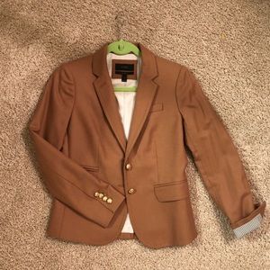 J Crew Camel Schoolboy Blazer